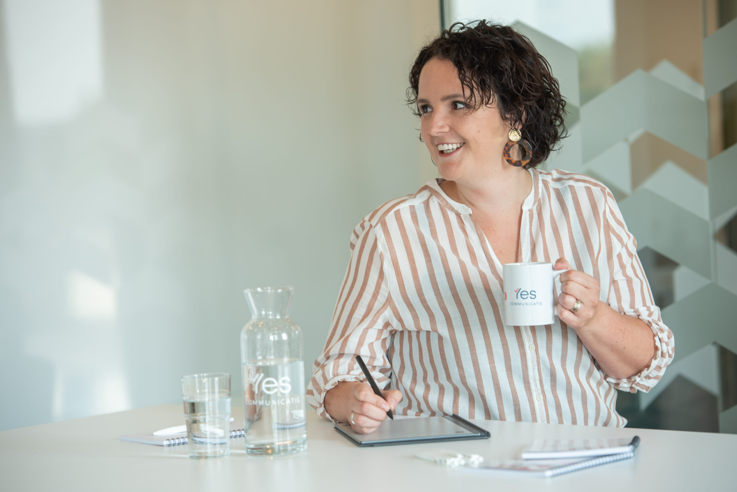Ilse YES communicatie aan de slag