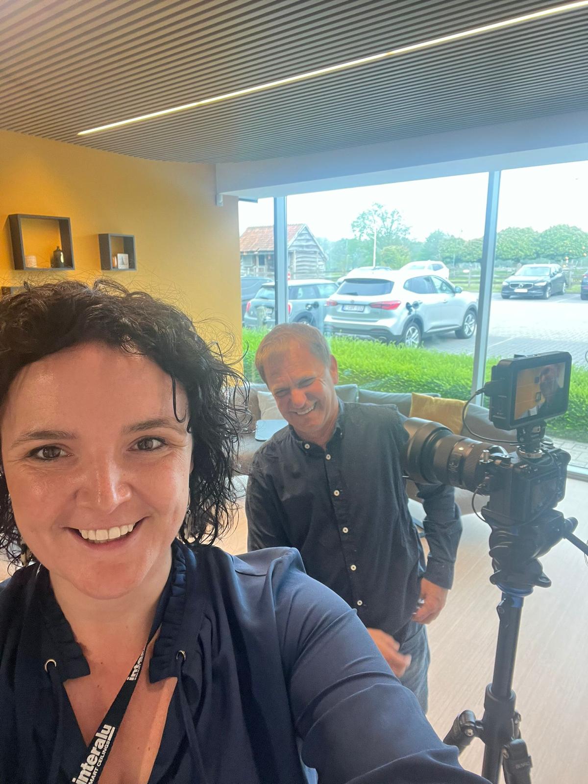videografie met YES communicatie bij Interalu